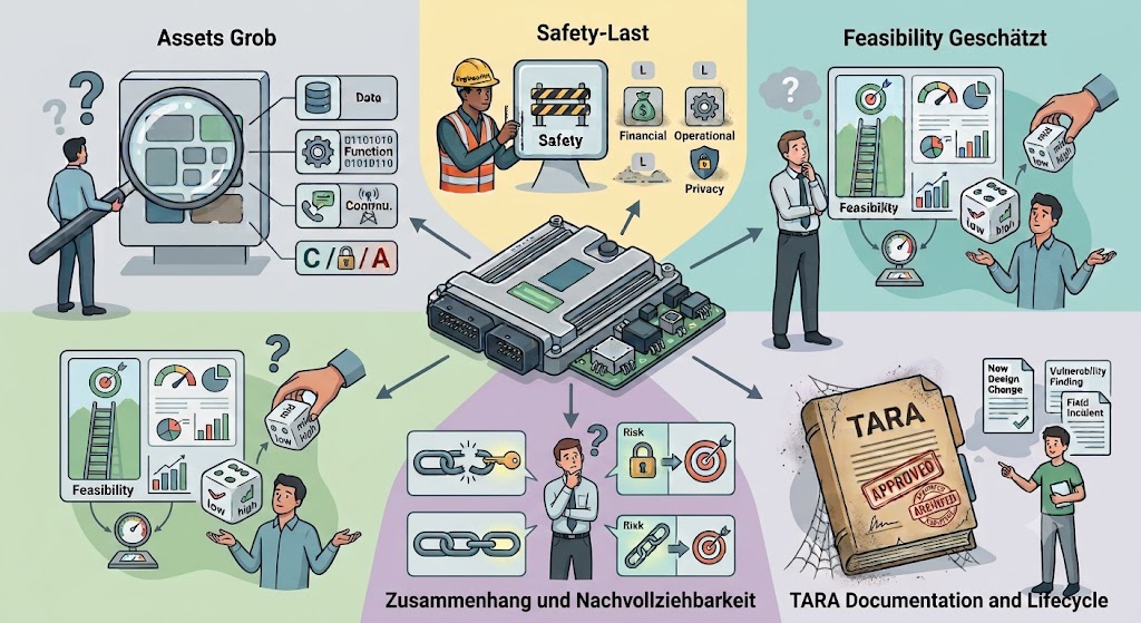 TARA nach ISO/SAE 21434 tara 5 fehler